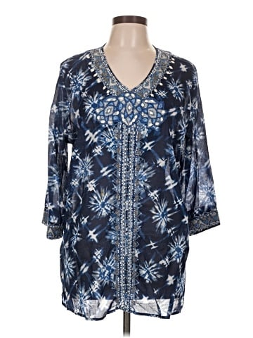 Chico's 3/4 Sleeve Blouse (view 1)
