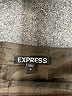 Express Solid Brown Black Formal Skirt Size 6 - photo 4