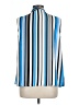 Jones Studio 100% Polyester Blue Sleeveless T-Shirt Size L - photo 2