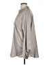 H&M Metallic Gray Long Sleeve Blouse Size XL - photo 5