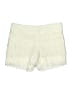 Ann Taylor LOFT 100% Cotton Ivory Shorts Size 4 - photo 1