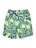 Lands' End Paisley Green Board Shorts Size 4 - 5 - photo 2