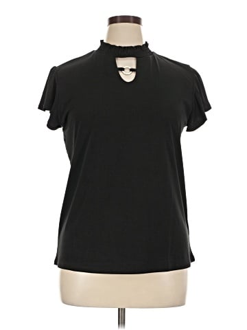NY Collection Short Sleeve Top (view 1)
