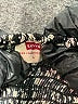 Levi's 100% Polyester Black 3/4 Sleeve Top Size L - photo 7