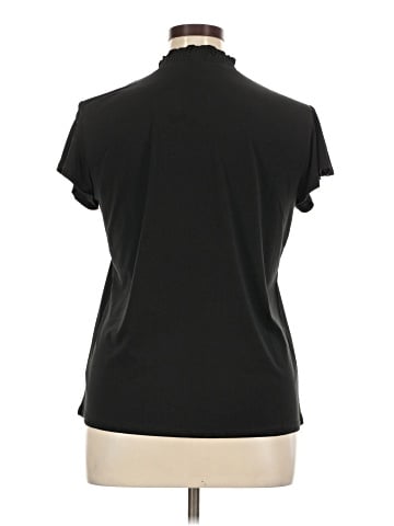 NY Collection Short Sleeve Top (view 2)