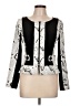 Joseph Ribkoff Graphic Ivory Jacket Size 10 - photo 1