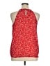 Papermoon 100% Polyester Red Sleeveless Blouse Size XL - photo 2