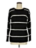 Lularoe Stripes Black Pullover Sweater Size M - photo 1