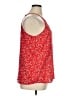 Papermoon 100% Polyester Red Sleeveless Blouse Size XL - photo 4