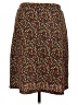 Le Lis Print Brown Casual Skirt Size L - photo 2