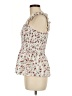 Shein 100% Polyester Ivory Sleeveless Blouse Size 6 - photo 5