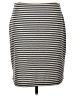 George Stripes Gray Casual Skirt Size XL - photo 1
