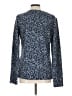Peruvian Connection Blue Long Sleeve Top Size L - photo 2