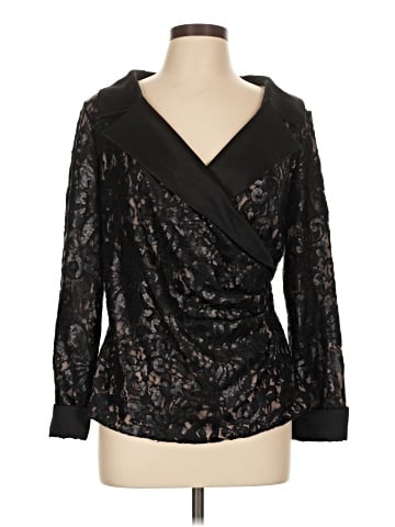 Alex Evenings 3/4 Sleeve Blouse (view 1)