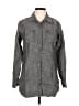 Columbia 100% Cotton Houndstooth Gray Long Sleeve Button-Down Shirt Size M - photo 1