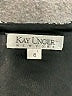 Kay Unger Graphic Black Cocktail Dress Size 8 - photo 7