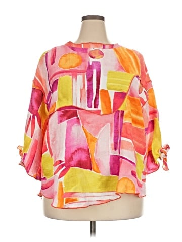 I.C. By Connie K 3/4 Sleeve Blouse (view 1)