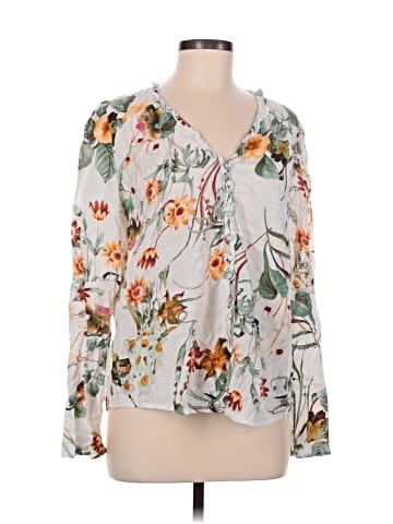 Umgee 3/4 Sleeve Blouse (view 1)