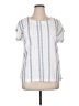 Cure White Short Sleeve Blouse Size XL - photo 1