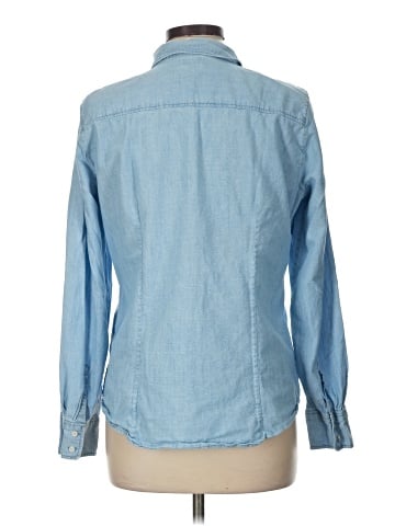 J.Crew Factory Store Long Sleeve Button-Down Shirt (view 2)