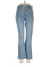 Bershka Hearts Blue Jeans Size 6 - photo 1