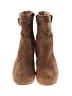 Express 100% Leather Brown Ankle Boots Size 8 - photo 2