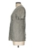 Laura Ashley 100% Viscose Gray Short Sleeve Top Size 10 - photo 5