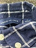 Janie and Jack 100% Cotton Plaid Blue Long Sleeve Button-Down Shirt Size 5 - photo 3