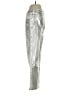 Edikted 100% Cotton Metallic Silver Jeans Size XS - photo 5
