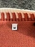 Unbranded Solid Orange Pullover Sweater Size M - photo 7