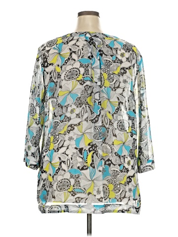 Evan Picone 3/4 Sleeve Blouse (view 2)