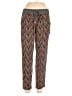 Ella Moss 100% Rayon Print Brown Casual Pants Size L - photo 1