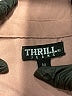 Thrill Brown Long Sleeve Button-Down Shirt Size M - photo 7