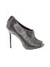 Charles Jourdan Metallic Gray Heels Size 8 1/2 - photo 1