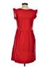 Unbranded Solid Red Casual Dress Size S - photo 2