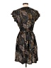 ABound 100% Rayon Paisley Black Cocktail Dress Size L - photo 2