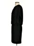 Wrapper Solid Black Cocktail Dress Size S - photo 5