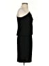 Wrapper Solid Black Cocktail Dress Size S - photo 4