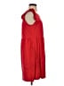 Unbranded Solid Red Casual Dress Size S - photo 4