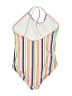 Gap Kids Stripes White One Piece Swimsuit Size 12 - 13 - photo 2