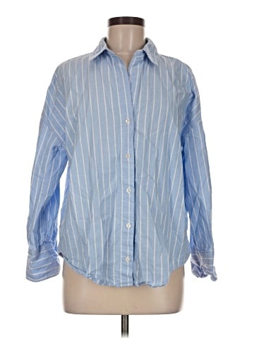 Zara Long Sleeve Button-Down Shirt (view 1)