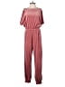 Saturday Sunday Solid Burgundy Jumpsuit Size XS - photo 1