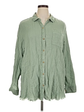 Natural Reflections Long Sleeve Button Down Shirt