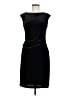 David Meister Solid Black Cocktail Dress Size 6 - photo 1