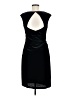 David Meister Solid Black Cocktail Dress Size 6 - photo 2