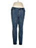 Inc Denim Solid Blue Jeans Size 18 - photo 1