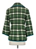 Tabitha Plaid Green Coat Size S - photo 2
