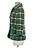 Tabitha Plaid Green Coat Size S - photo 5