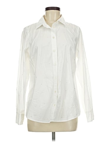 J.Crew Factory Store Long Sleeve Blouse (view 1)