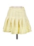 American Apparel 100% Polyester Solid Yellow Formal Skirt Size M - photo 1